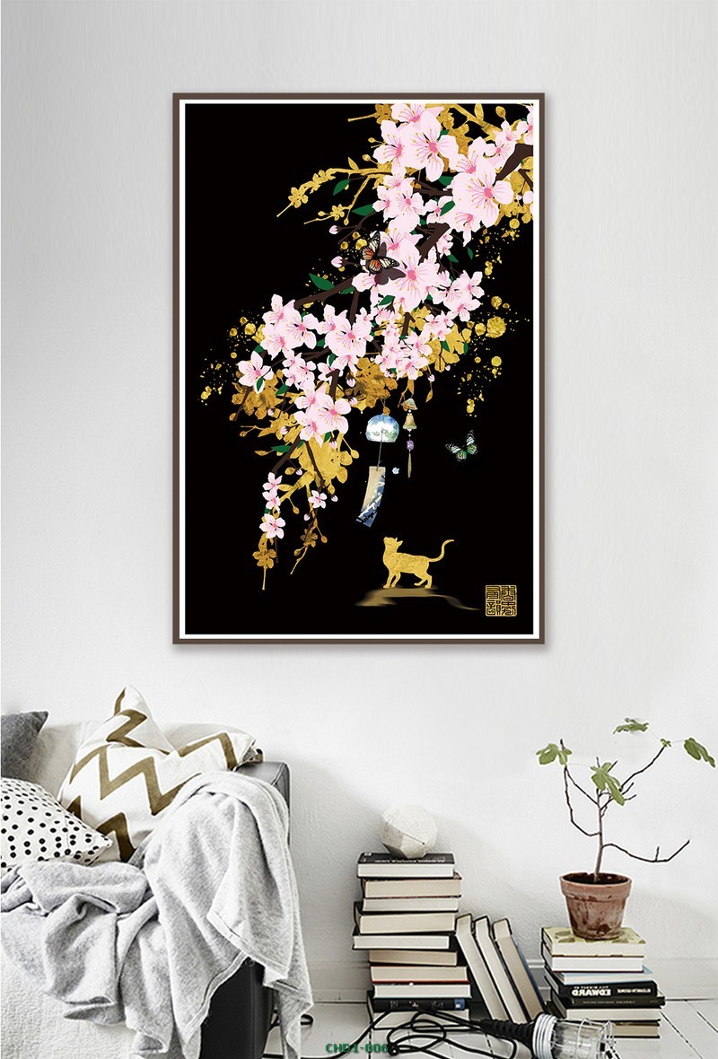 Hoa đào mùa xuân CHD1-006